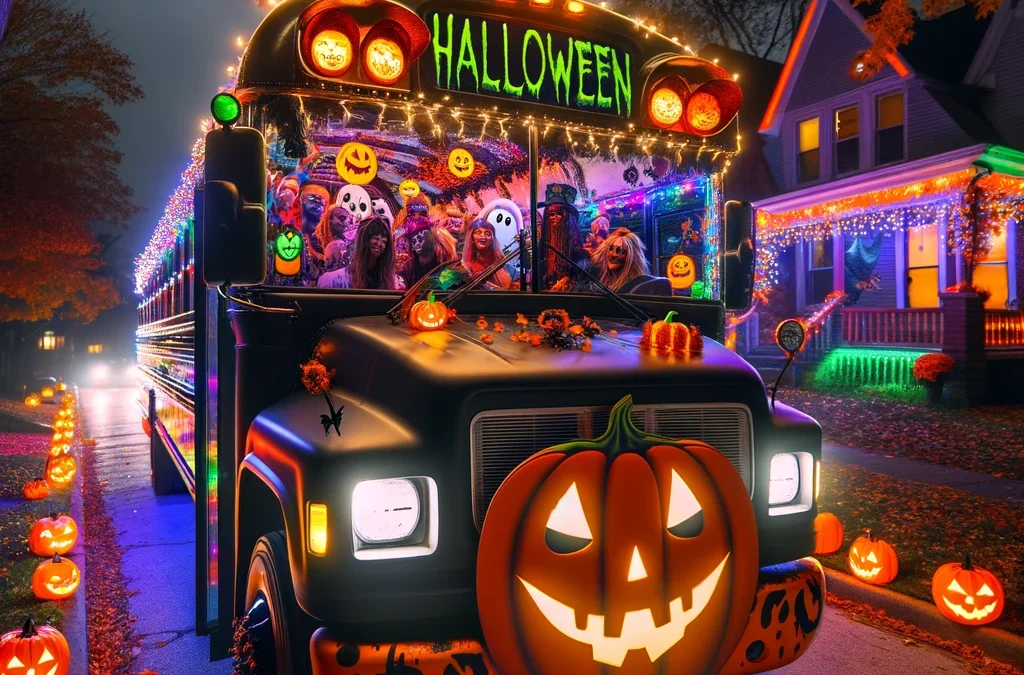 Halloween Bus Party